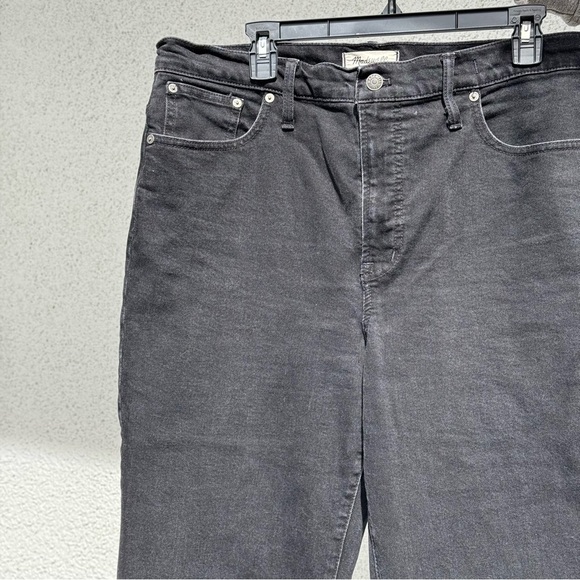 Madewell Black Flare‎ Wide Leg Jeans size 32 - Picture 4 of 7